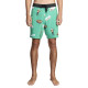 RVCA Ανδρικό μαγιό Hot Fudge Trunk 18" - Printed Board Shorts for Men